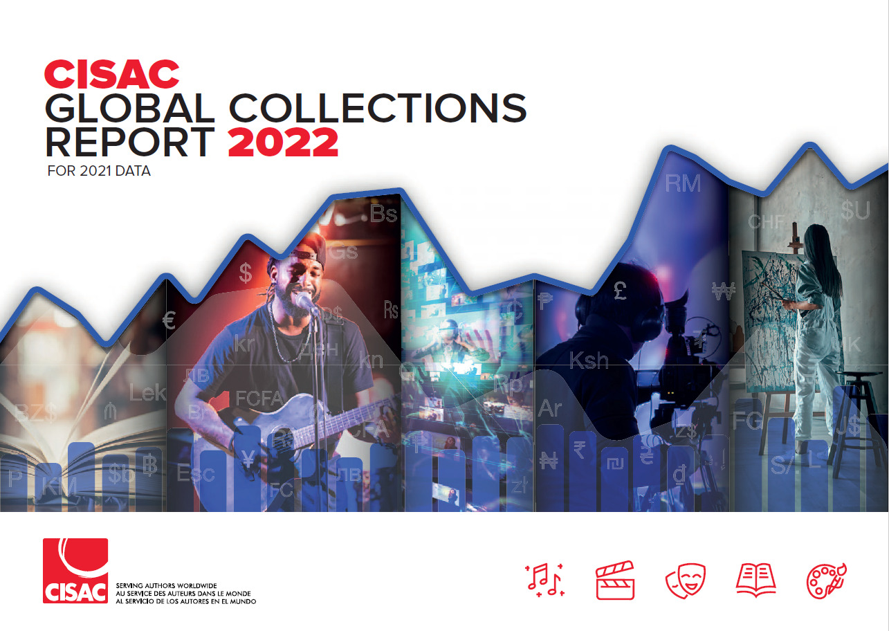 cisac globa collections report 2022